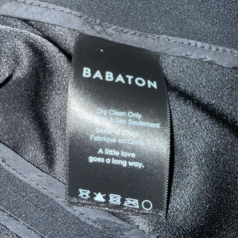 Babaton Black Open-Front Women's Blazer Jacket - Picture 8 of 11